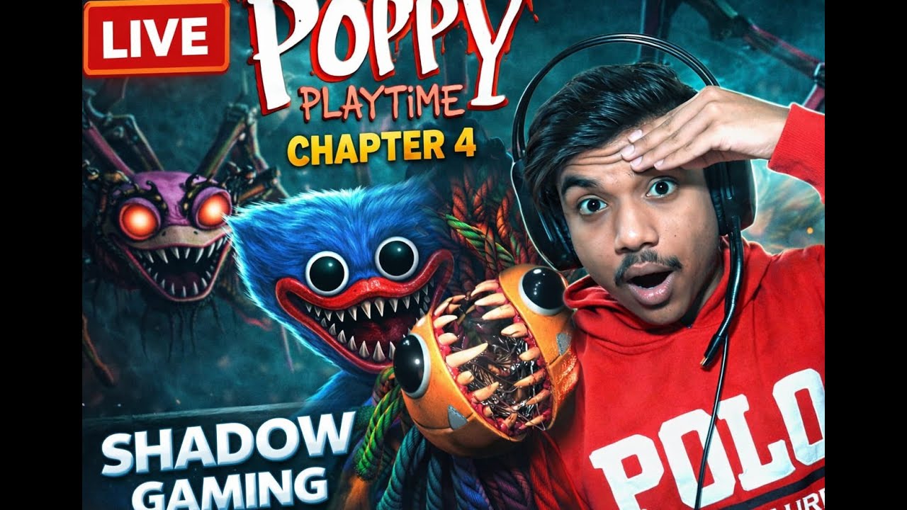 POPPY PLAYTIME CHAPTER 4 LIVE 😱 SCARIEST CHAPTER