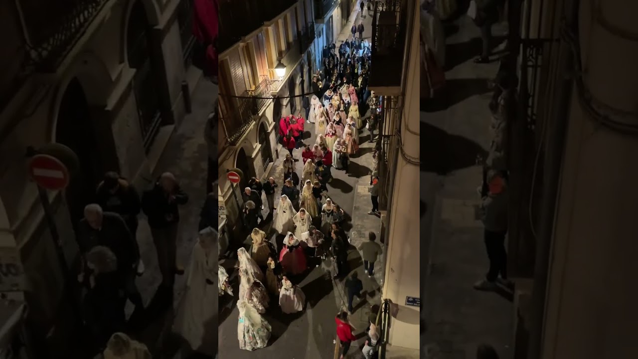 2023 Las Fallas Festival Parade in Valencia, Spain