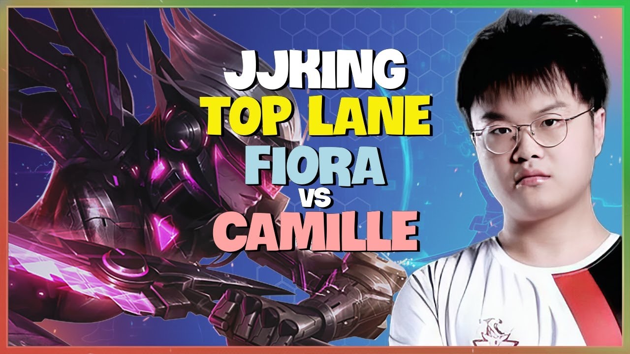 Rank 1 Fiora : JJking is CRUSHING the CN Super Server Matchup against Camille