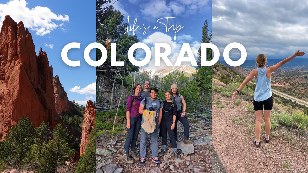 COLORADO VLOG: hiking, white water rafting, & rock climbing!!