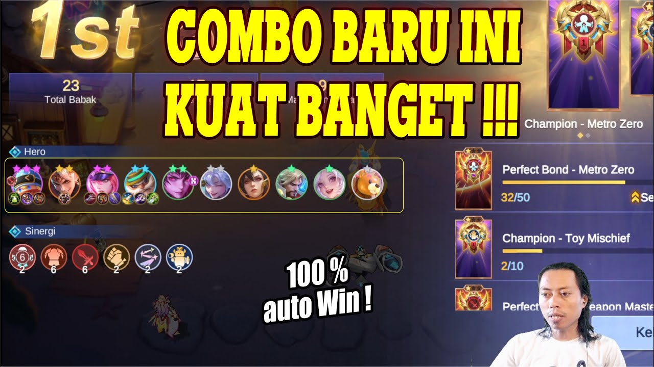 COMBO BARU INI KUAT BANGET !! PASTI BISA WINSTREAK !! COMBO MAGIC CHESS GOGO TERKUAT 2025