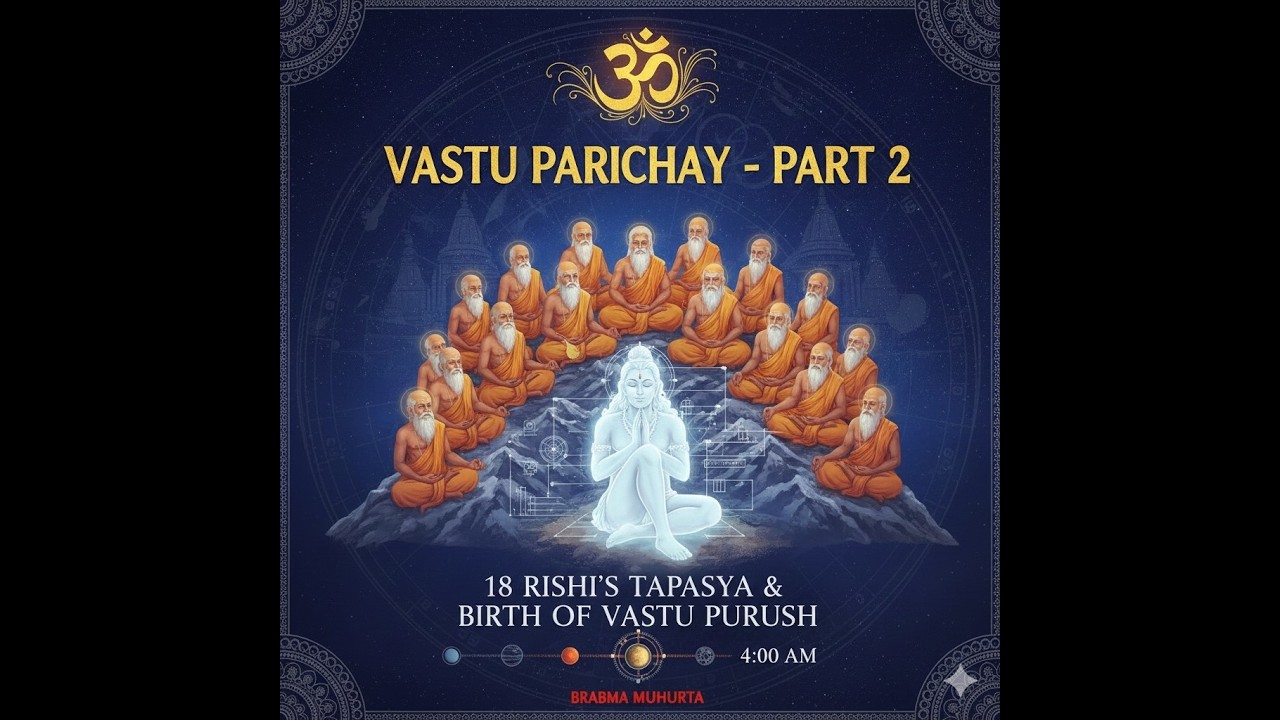 Vastu Purusha Utpatti | Matsya Purana & 18 Maharishis of Vastu Shastra | Cinematic Vedic Video