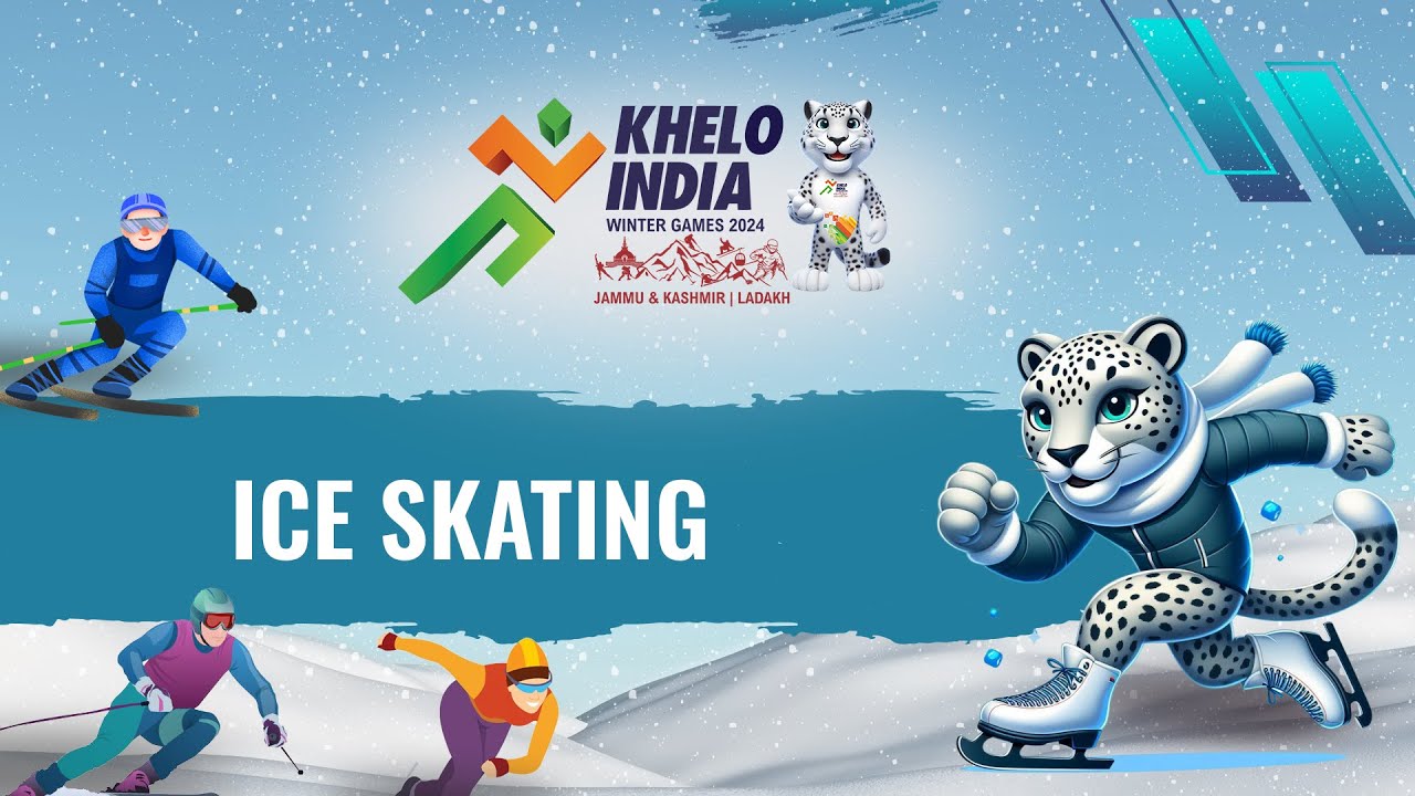 ICE SKATING - Khelo India Winter Games 2024, Leh