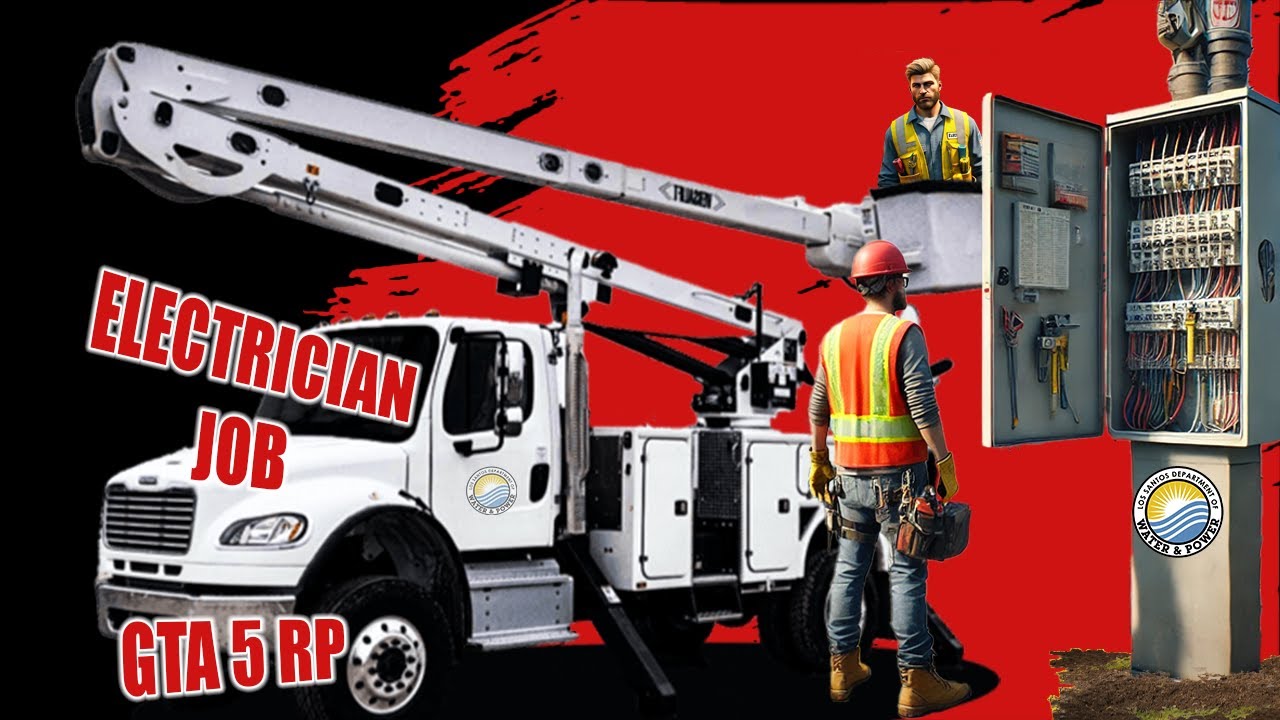 GTAV RP | Electrician Job | FiveM