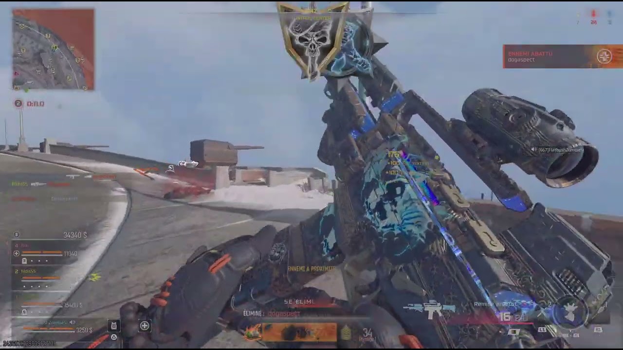 Call of Duty - Warzone Top1 résurgence Chargée killcam finale je test la Rev-45 et M8A1