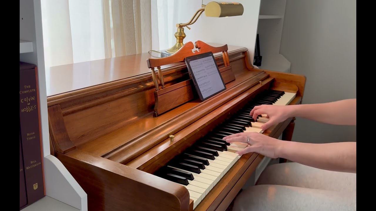 Time To Say Goodbye | “Con Te Partitò” | Piano Cover by Joanna Sukach 