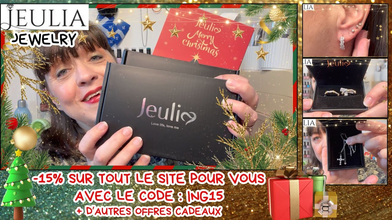 #JEULIAJEWELRY/HAUL UNBOXING/2025/-15% POUR VOUS SUR TOUT LE SITE + D'AUTRES CADEAUX