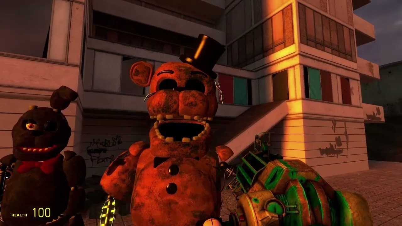 Five Night At Lost Freddys Part 16! (GMOD FNAF)