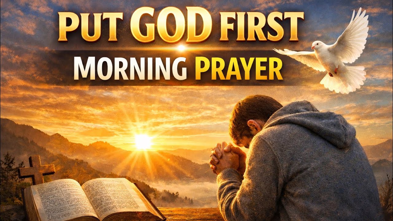 Put God First Every Morning | Daily Prayer for Peace, Power & Direction
