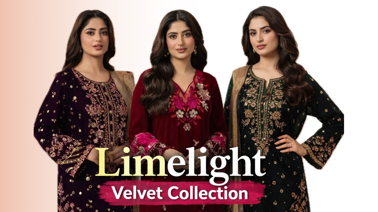 Limelight Velvet Collection | Winter Velvet Suits Review 2025