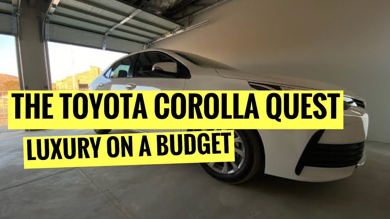 Toyota Corolla Quest: Budget-Friendly Sedan with Surprising Luxury Features