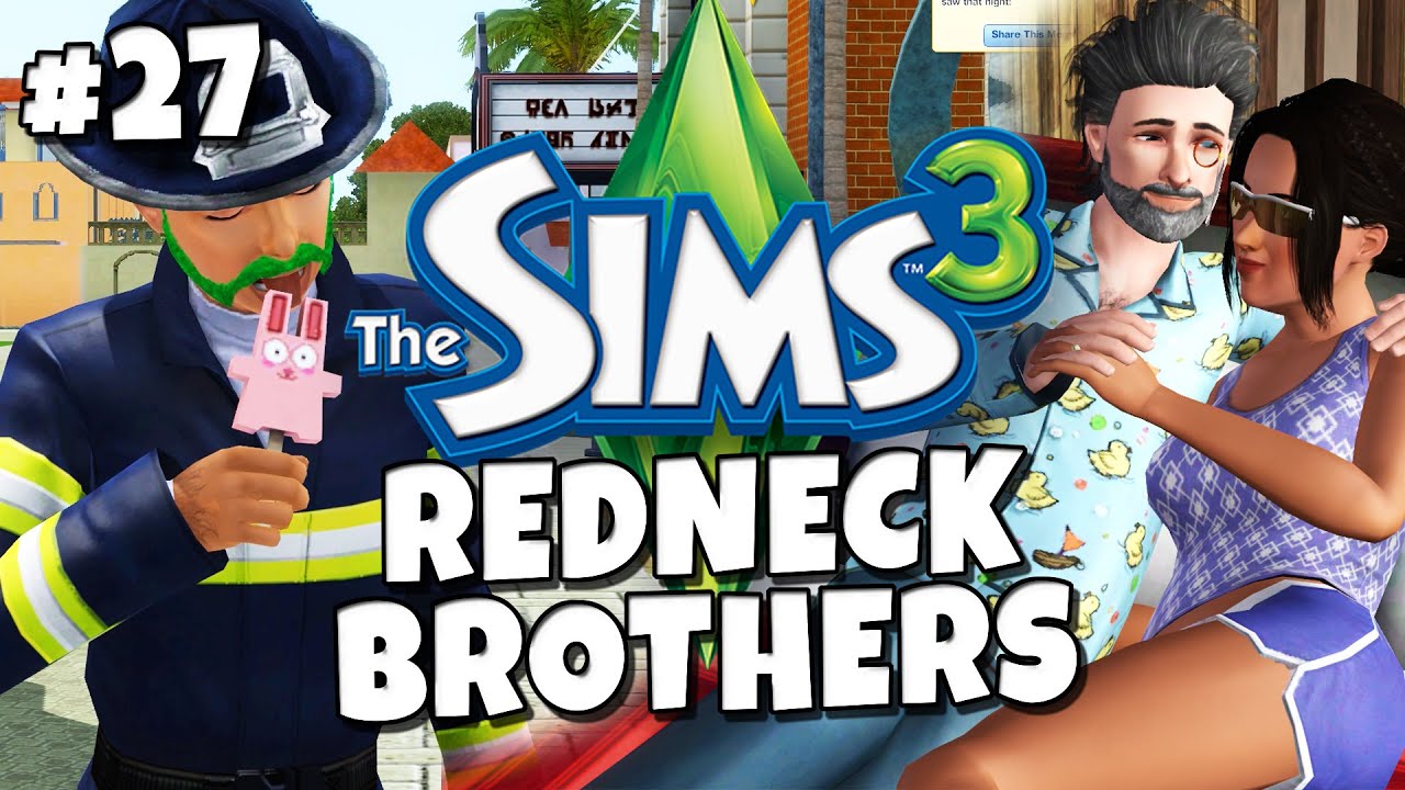 Sims 3 - Redneck Brothers #27 - Odin's Kitchen