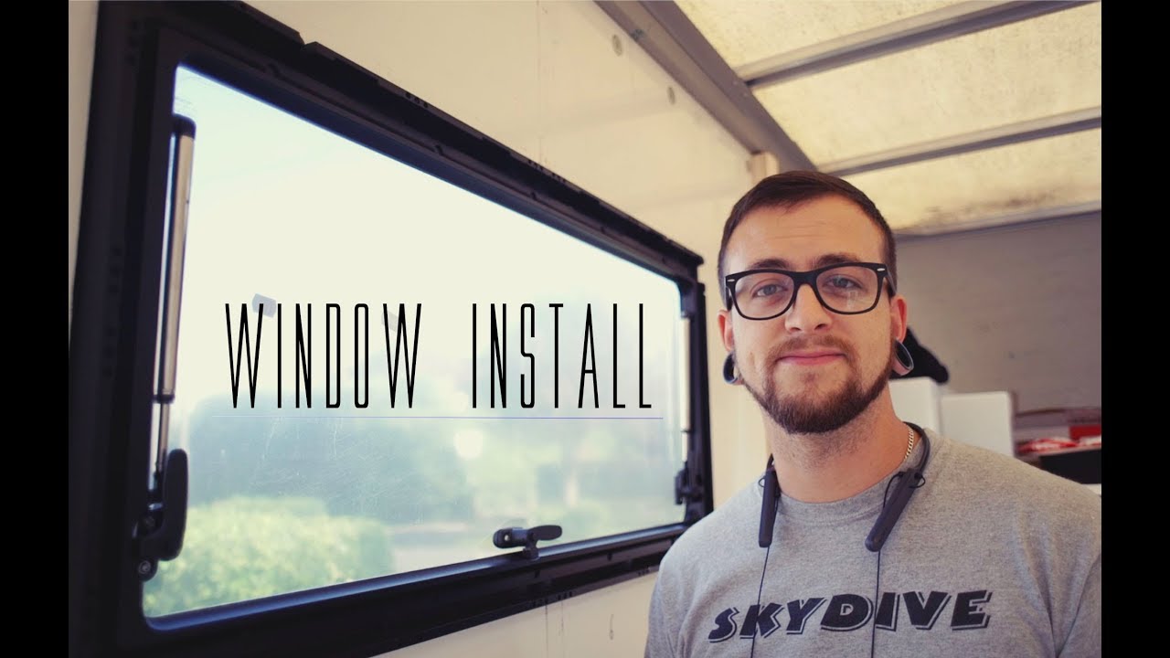 Luton Van Conversion | Installing a Dometic S4 WIndow