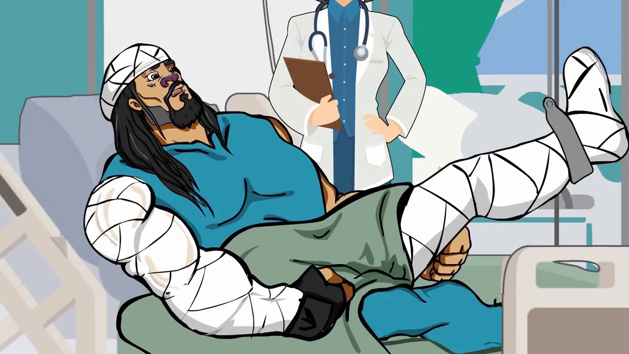 WWE Animation Roman Reigns vs. Braun Strowman