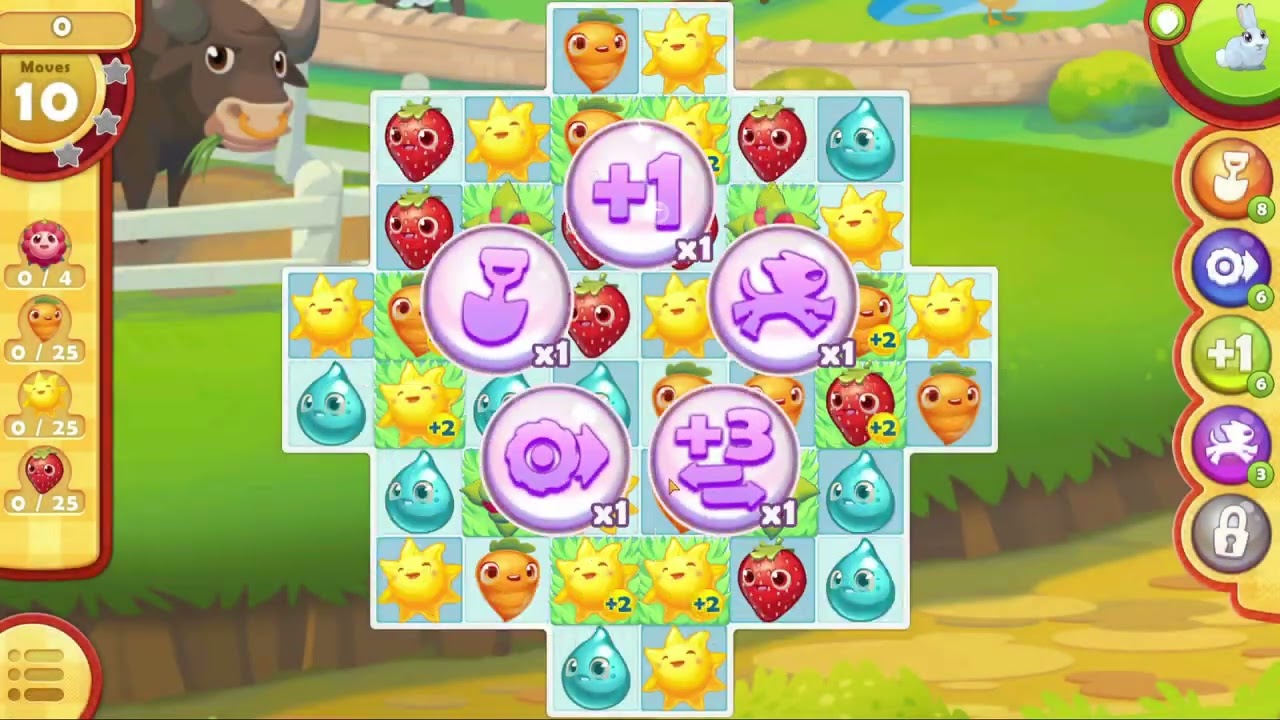 Farm Heroes Saga ( Level 80 ) Android-ios Gameplay-Android Games