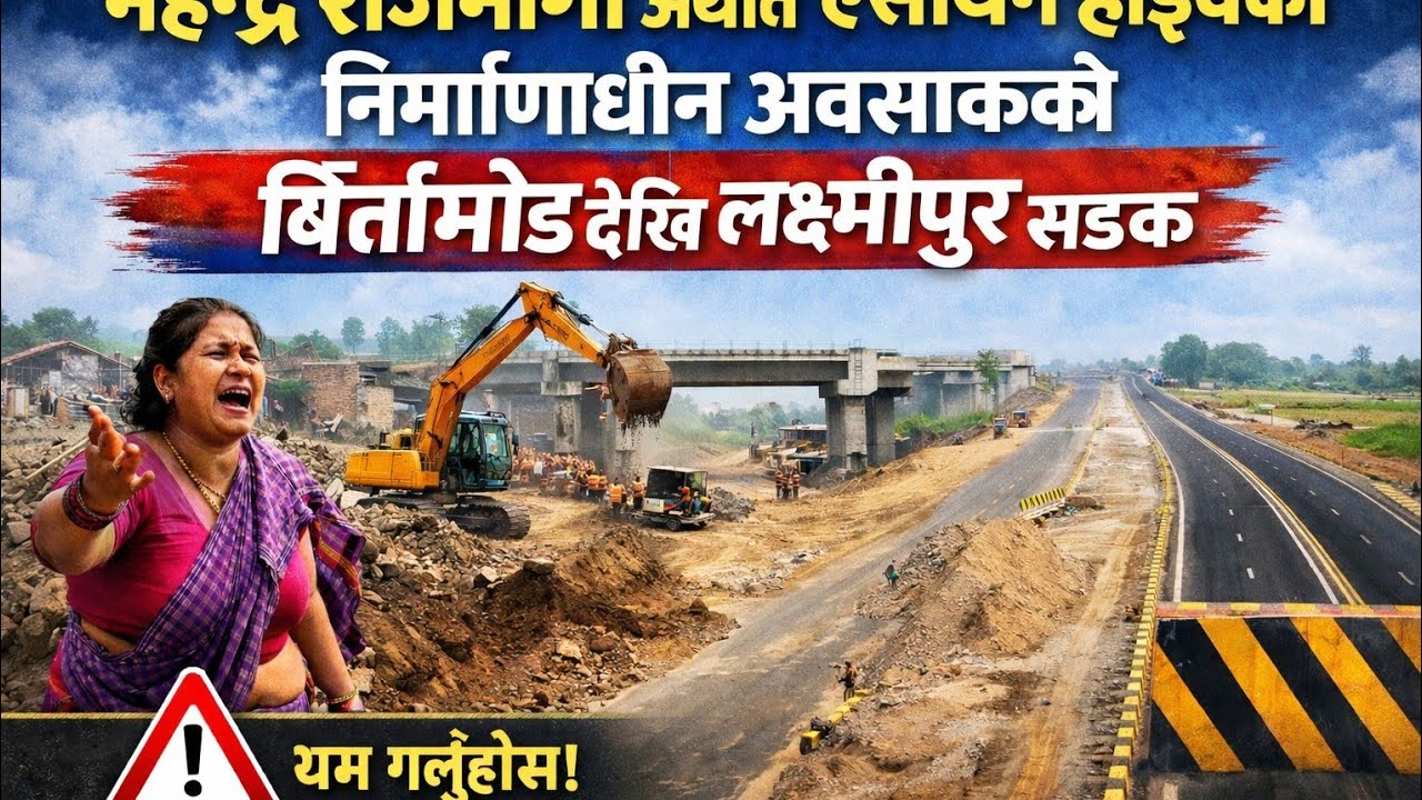 Jhapa Birtamode to Laxmipur Road