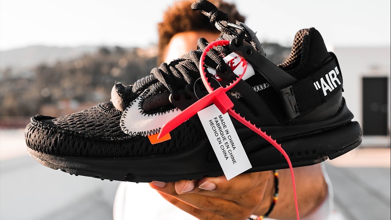 OFF WHITE NIKE AIR PRESTO BLACK ON FOOT REVIEW | A SNEAKER LIFE