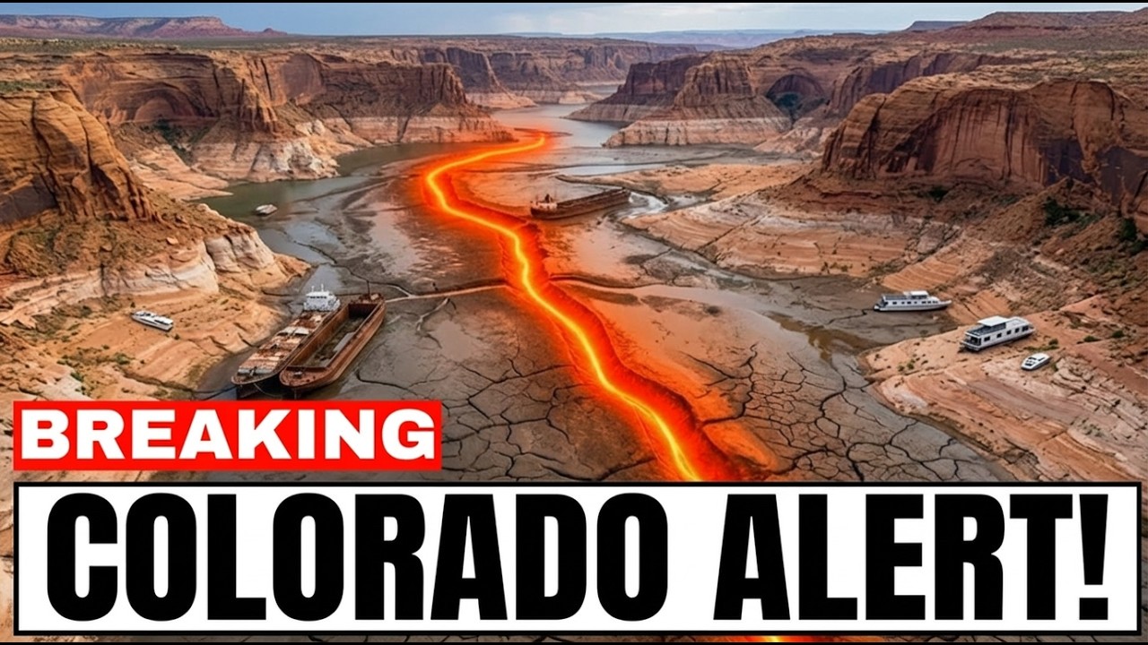 Colorado River DROPS 76% in 24 Hours - 7 States in DANGER of Losing ALL Electricity