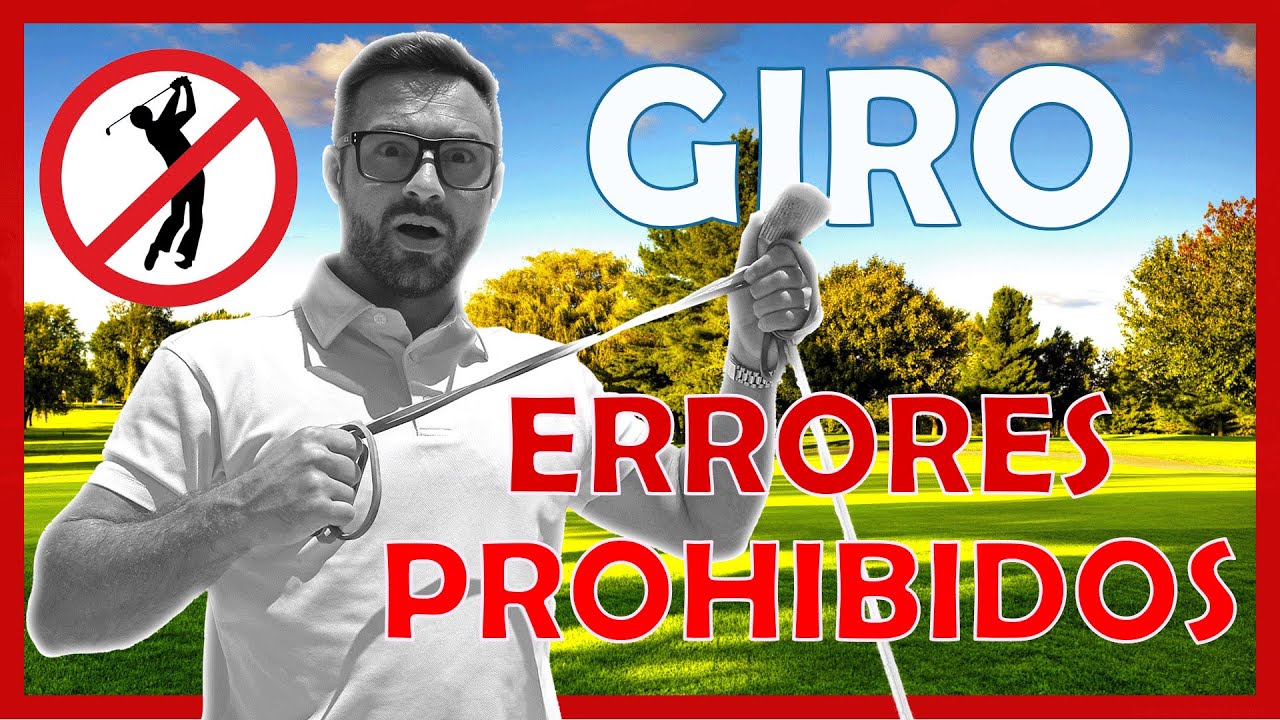 Como EVITAR ERRORES DE GIRO🏌️‍♂️🔄 con una Goma Elástica ⛳GOLF SWING