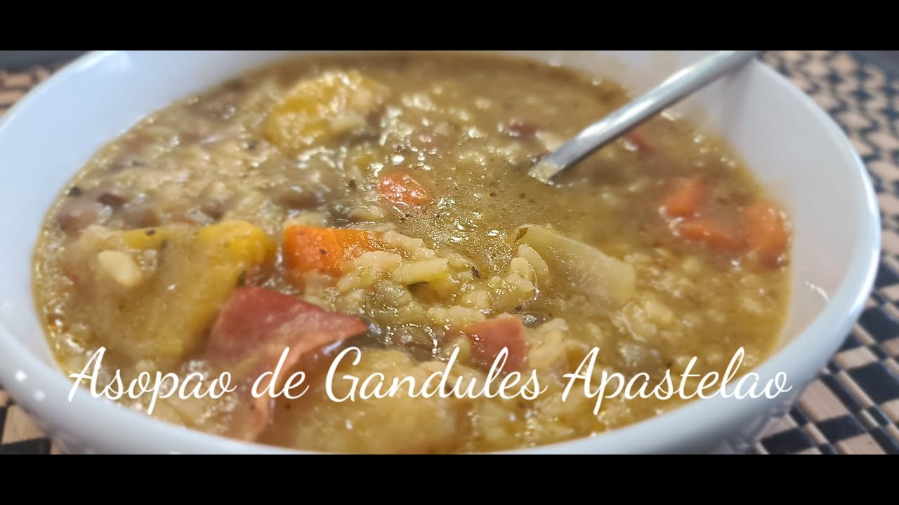 Que Cocino hoy ?Asopao (Sopon)  de Gandules Apastelao