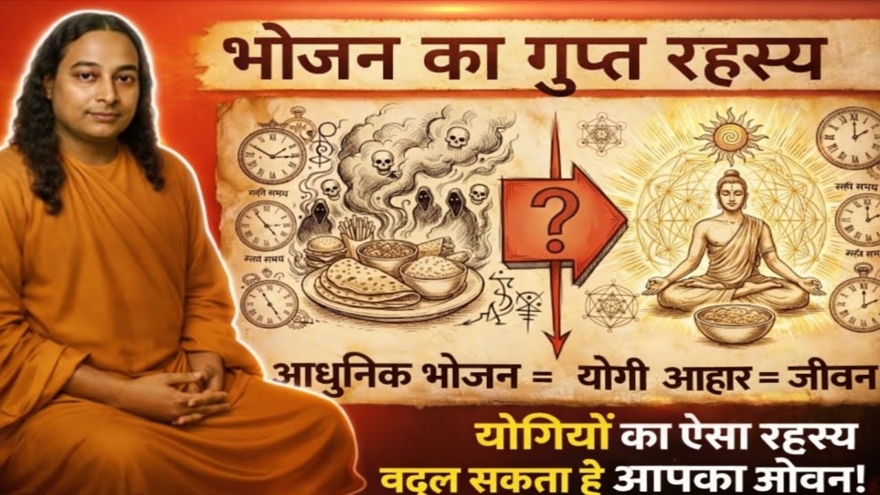 योगियों के पास भोजन का ऐसा रहस्य है, जो जीवन बदल देता है । Paramhans Yogananda