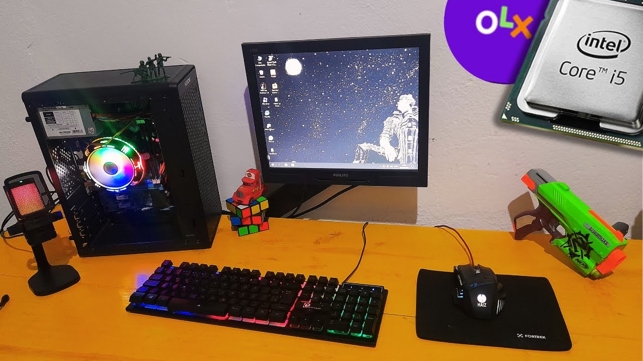 Montando um KIT I5 3470 em 2025! Peças do OLX
