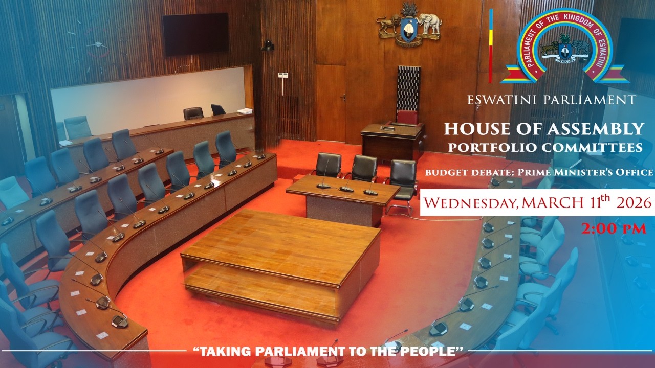 House of Assembly: Portfolio Committee - Prime Minister's Office