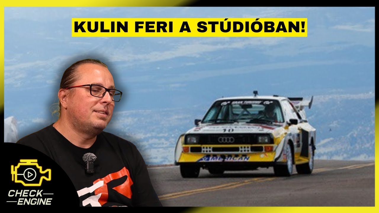 Néha az Audi S1 Quattro sem kap levegőt, de KulinPapa tudja a megoldást - Checkengine Podcast
