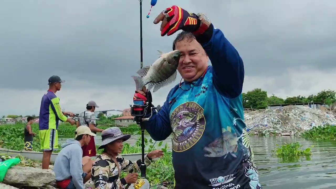 Tilapia hunt, Fishing at Putatan Muntinlupa