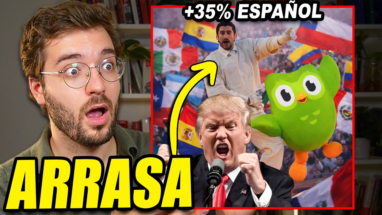 TRUMP ENLOQUECE CONTRA BAD BUNNY Y LE SALE MAL (OTRA VEZ). MÁS GENTE HABLANDO ESPAÑOL.