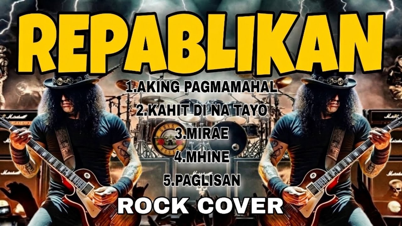 🔥 REPABLIKAN Rap Songs - Rock Version | Nonstop OPM Rock Covers