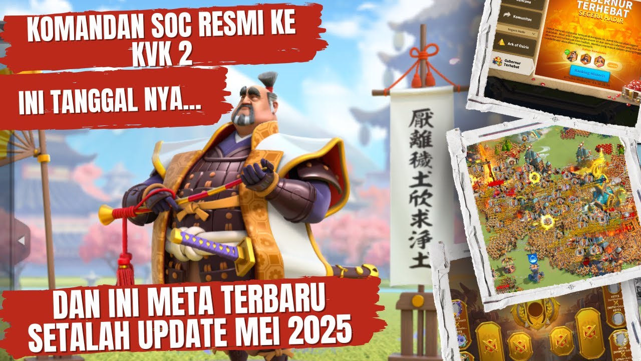MEI 2025 UPDATE!🔥 Ini META Komandan Paling Sakit di KVK 1 & 2 Sekarang! Setelah NEW UPDATE RILIS 💥