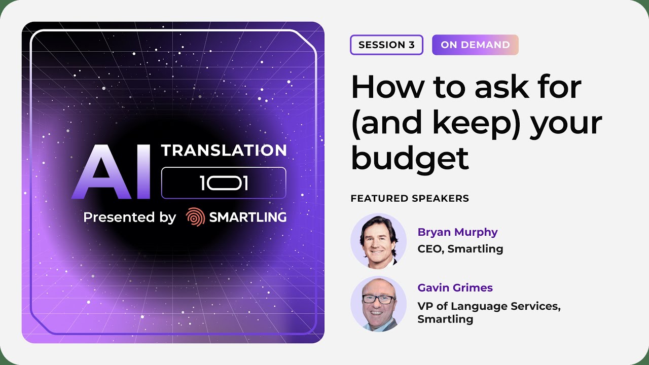 How to ask for (and keep) your localization budget