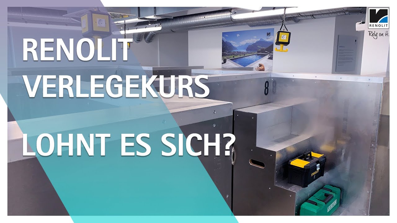 RENOLIT ALKORPLAN Poolfolien-Verlegekurs. Lohnt es sich?