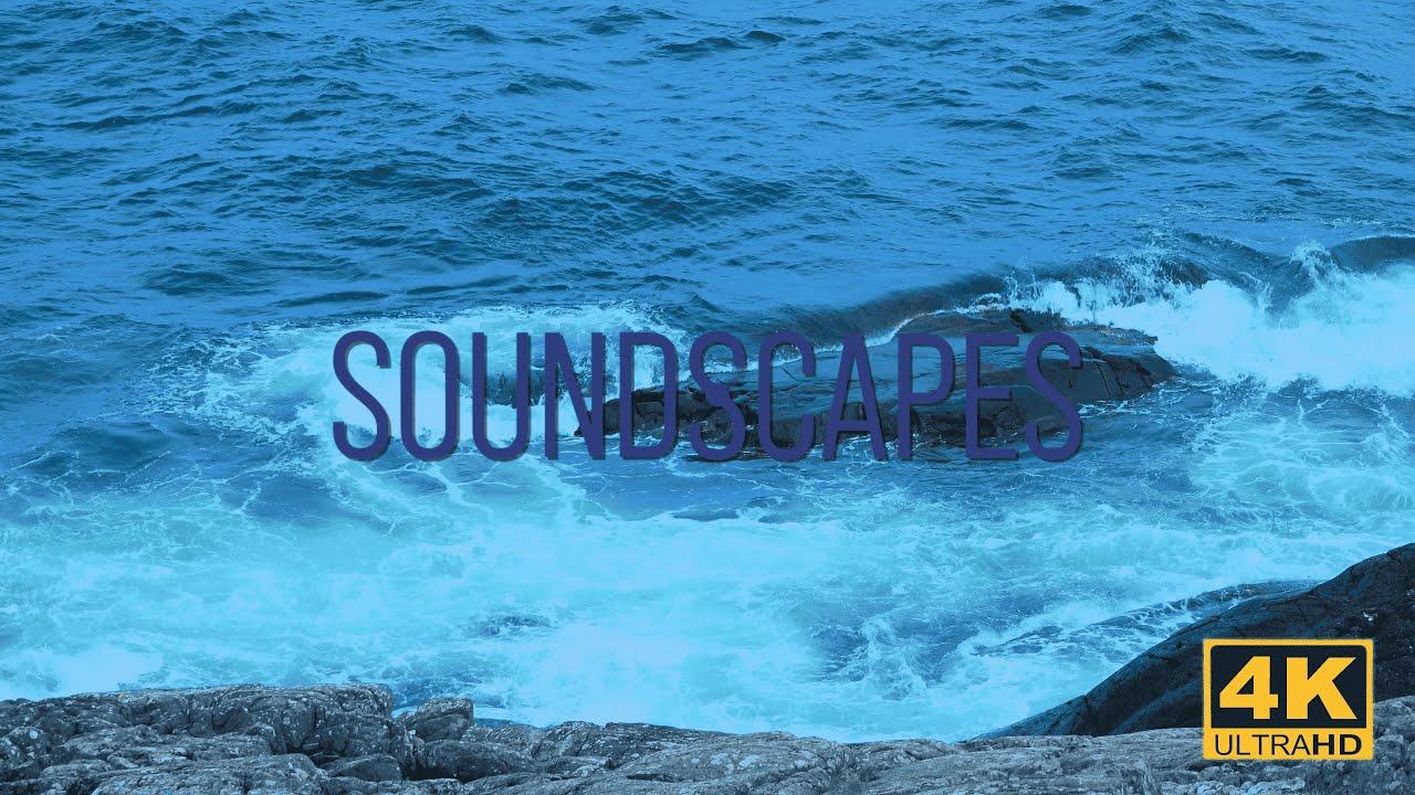 Ocean waves crushing on land, the relaxing sound of the ocean!