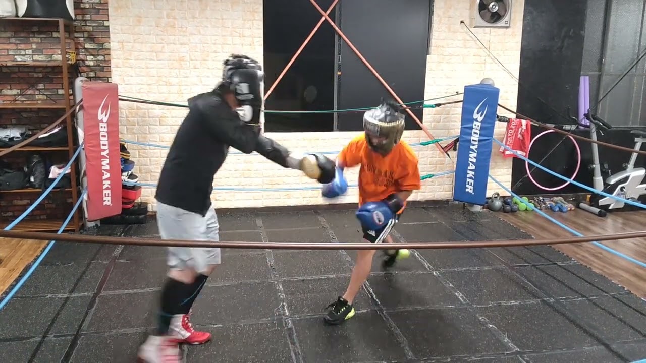 高校生VS元プロ　中学生VS元プロ　二本立てボクシングスパーリング　@tribalbox7