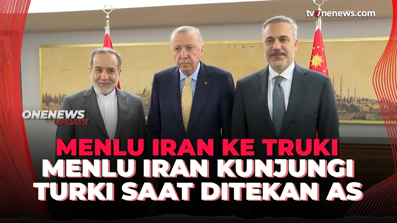 Di Ambang Perang! Menlu Iran Tiba-tiba Terbag ke Turki, Temui Erdogan? | OneNews Update
