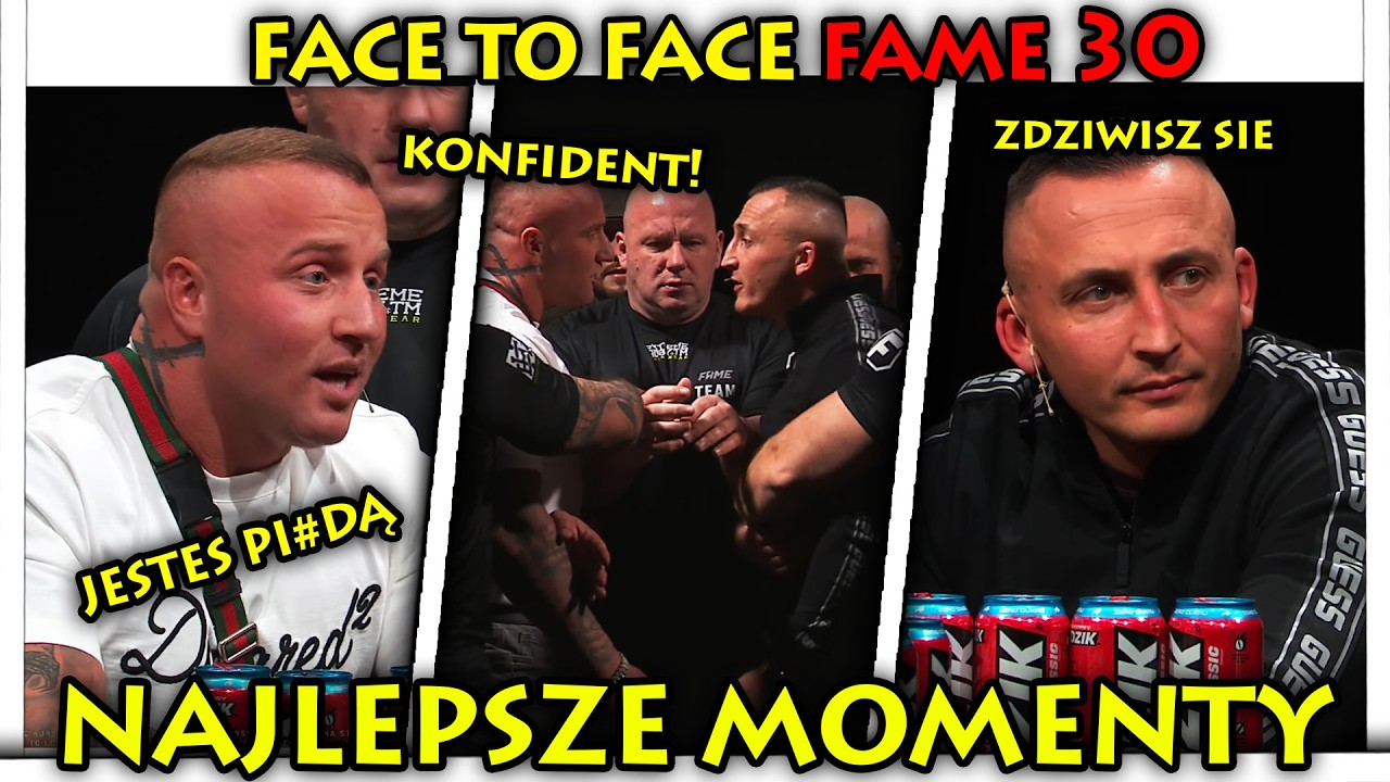 DYMY POZA SKALĄ! SZACHTA VS DENIS ZAŁĘCKI - FACETOFACE FAME 30 - NAJLEPSZE MOMENTY