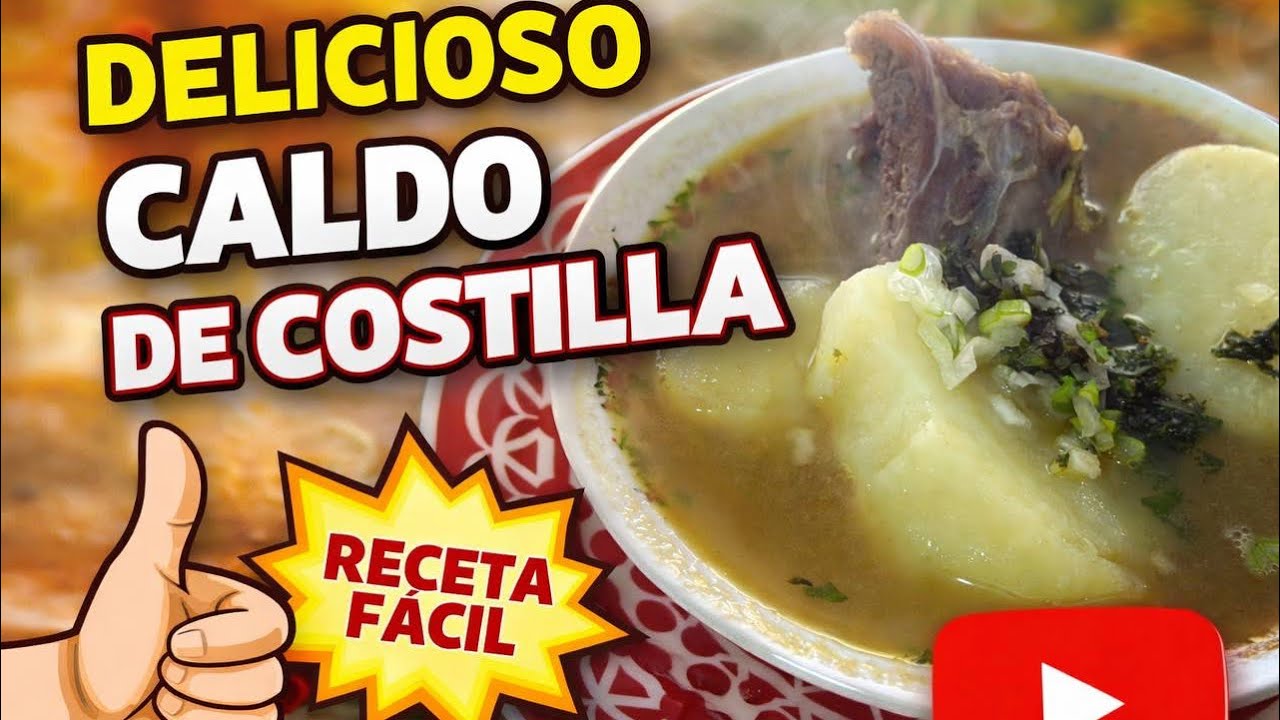 🥣 Así se Hace un Caldo de Costilla Perfecto en Casa