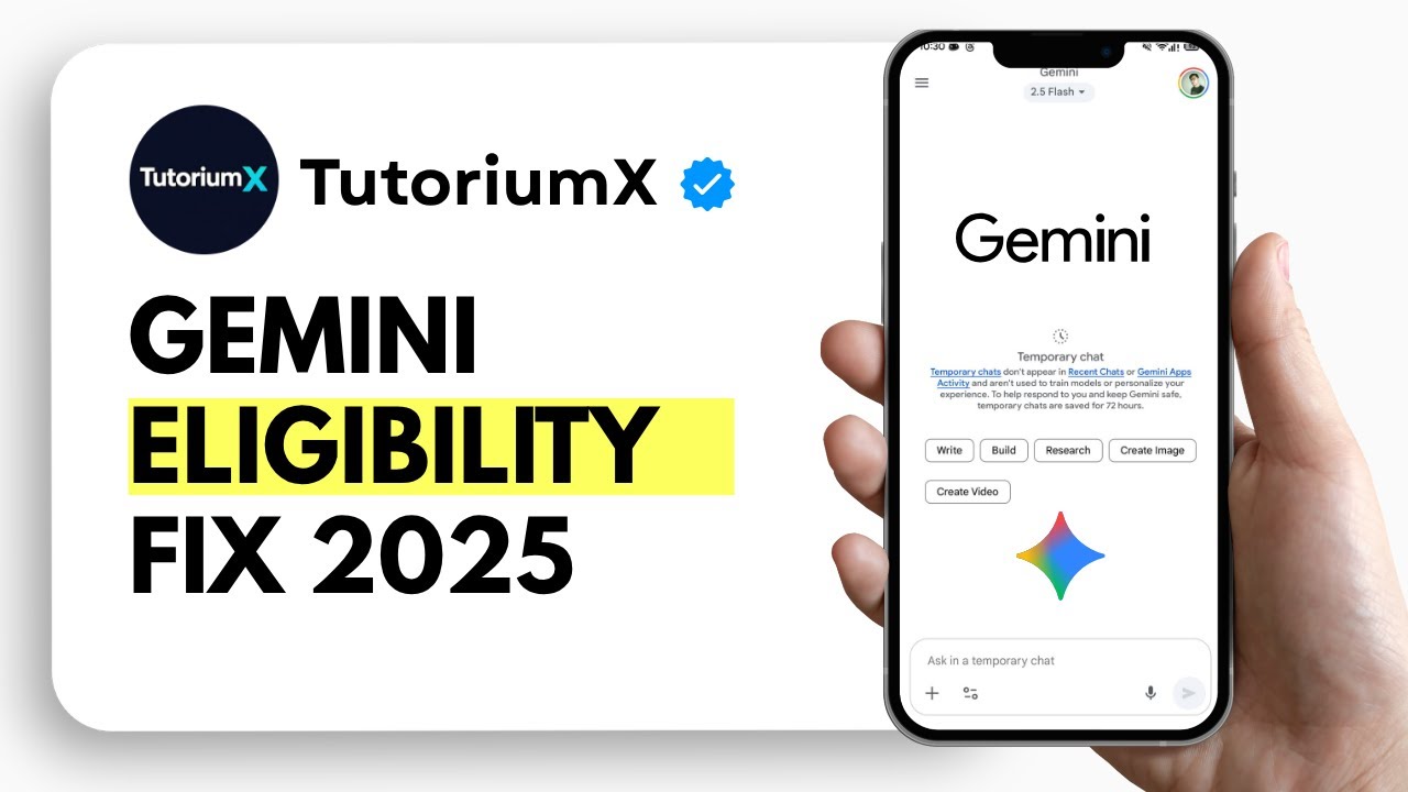 How to Fix Gemini &ldquo;Account Not Eligible&rdquo; Problem 2025