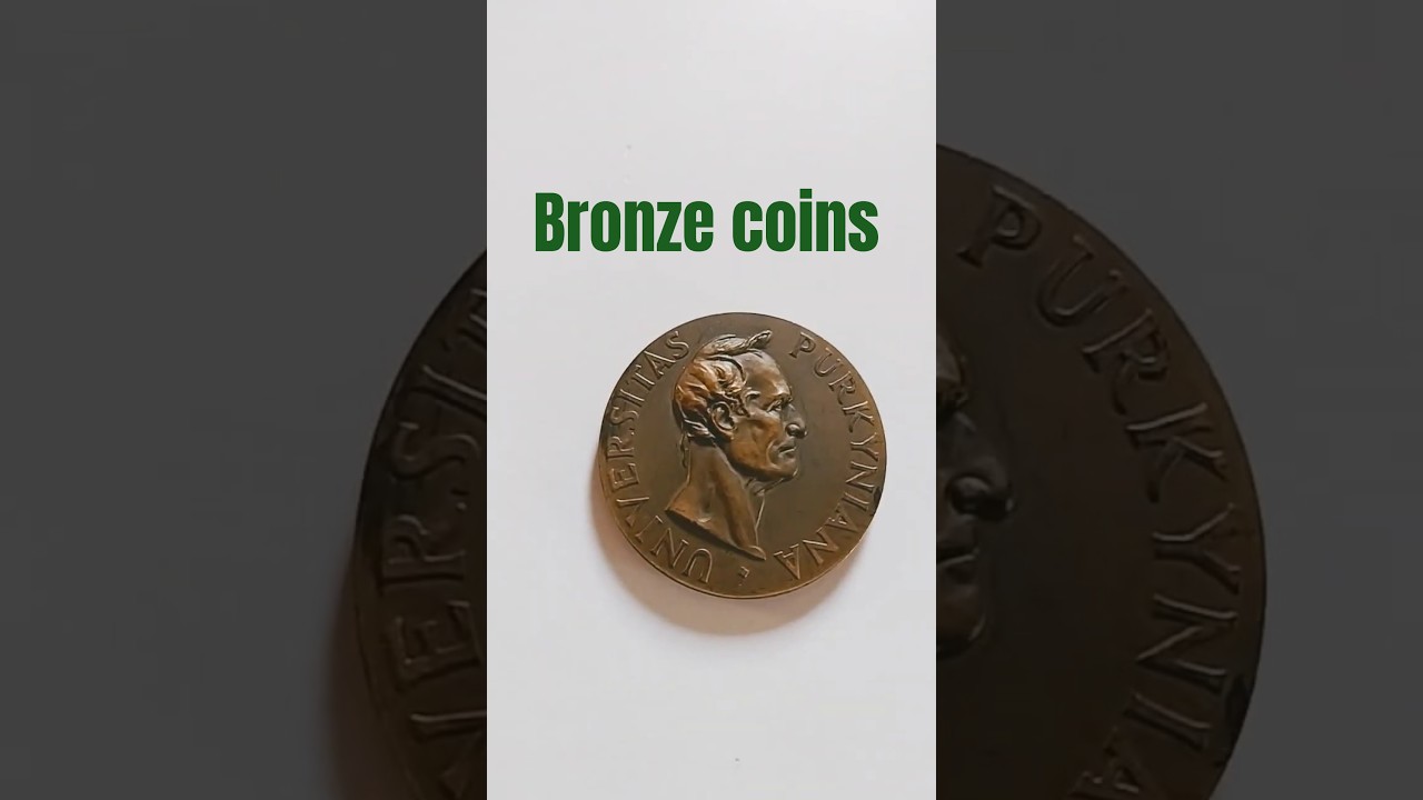 Some bronze coins #coin #bronze #fyp #money
