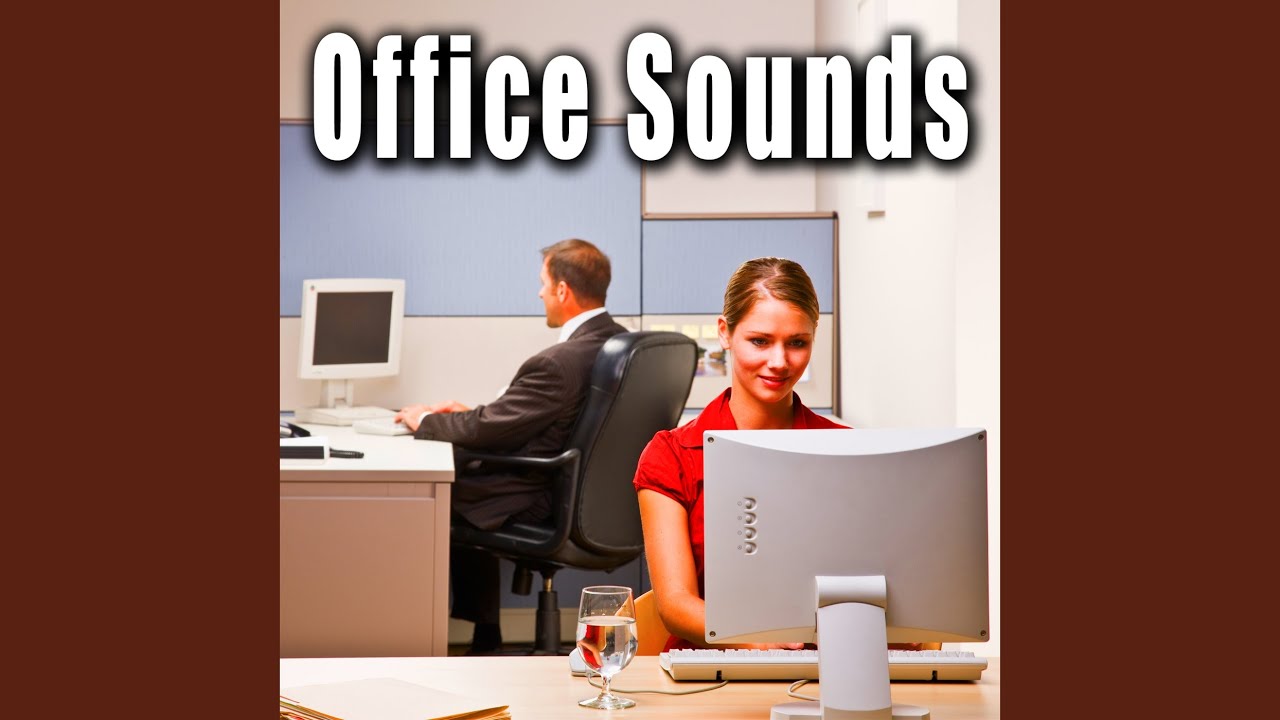 Medium Busy Office Ambience with Typewriters & Telephones