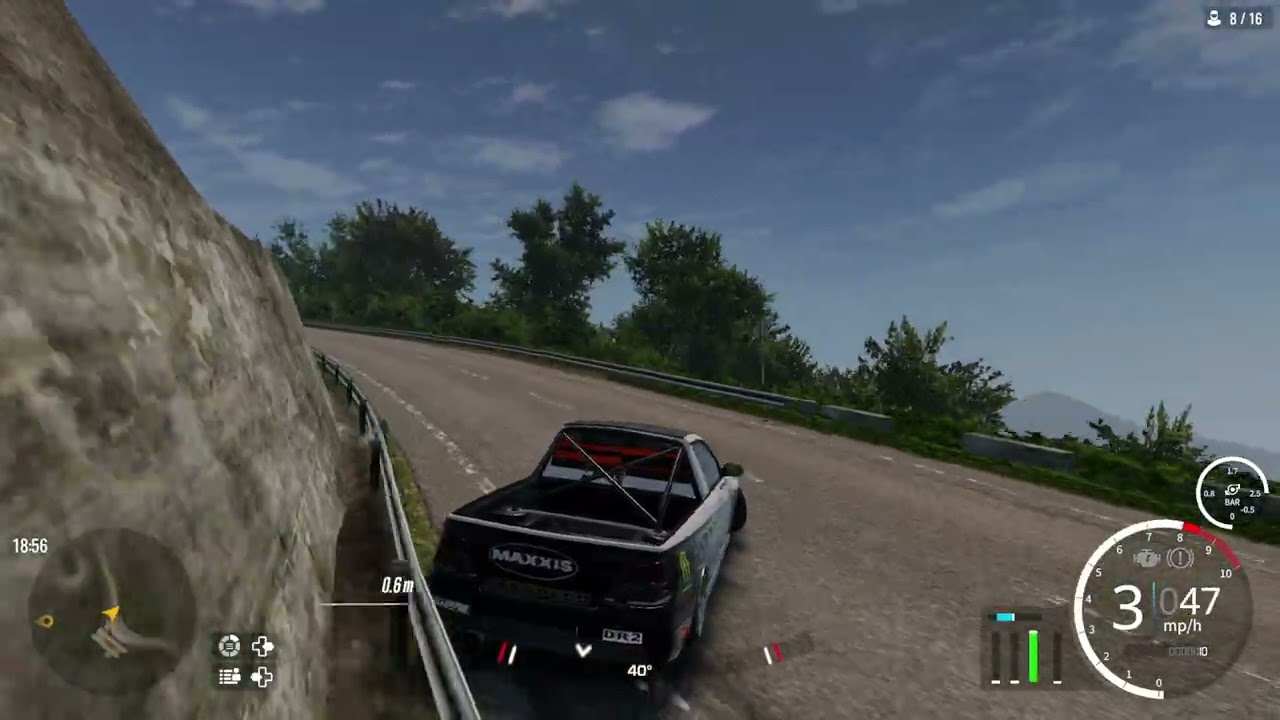 Car X Testing Out A New Touge Course And Car
