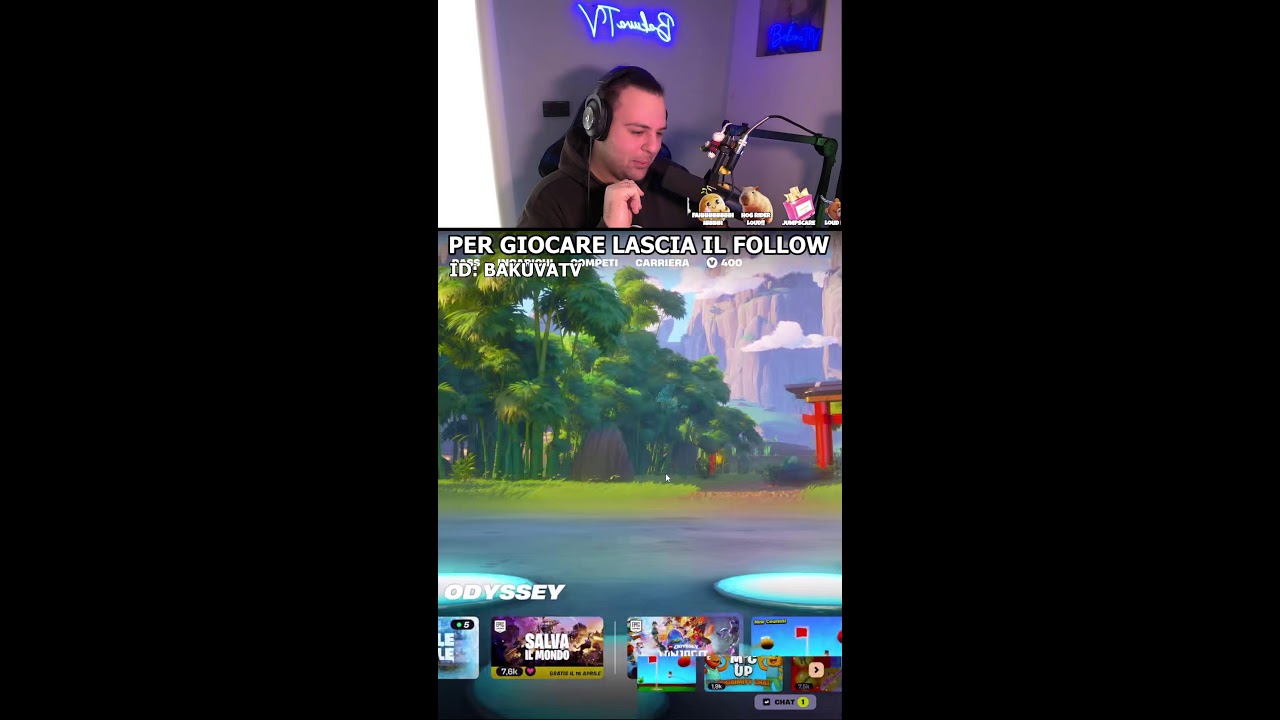 FORTNITE CON LA CHAT!