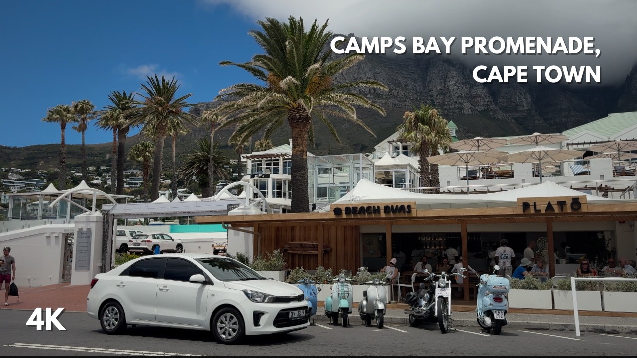 The PROMENADE of CAMPS BAY BEACH in 2026 is still phenomenal (4K Walking tour)