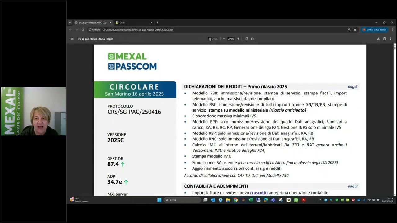 Novità versione 2025C