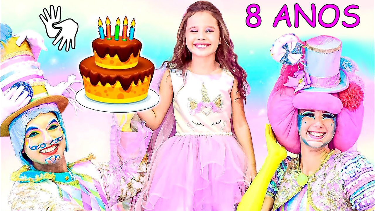 👋🏻 LIBRAS 👋  FESTA DE ANIVERSÁRIO SURPRESA DA VALENTINA PONTES - SURPRISE BIRTHDAY PARTY