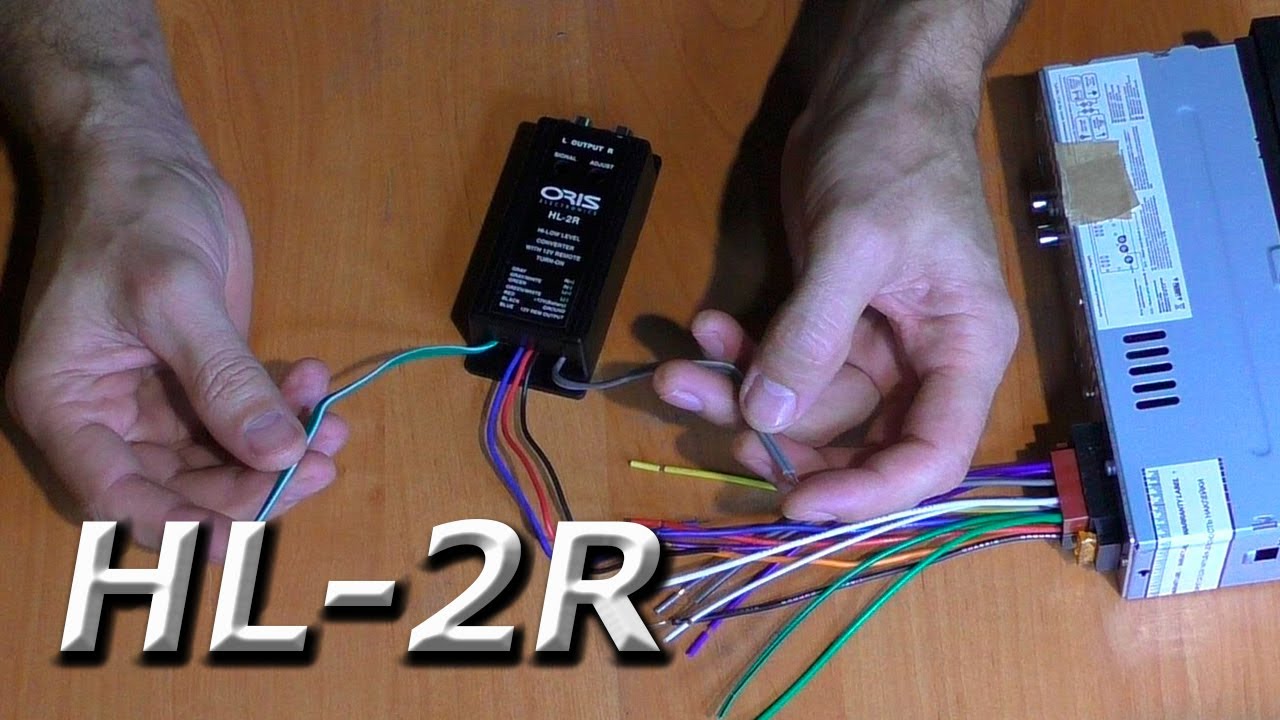 Oris Electronics HL 2R 2 канальный преобразователь сигнала высокого уровня в низкий