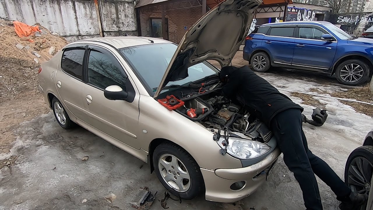 Оживление Француза. Peugeot 206 Нет Запуска.