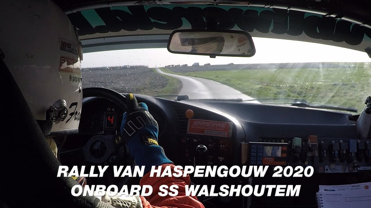 ONBOARD Rally van Haspengouw 2020 | BMW M3 E36 Franky Boulat & Peggy de Busser